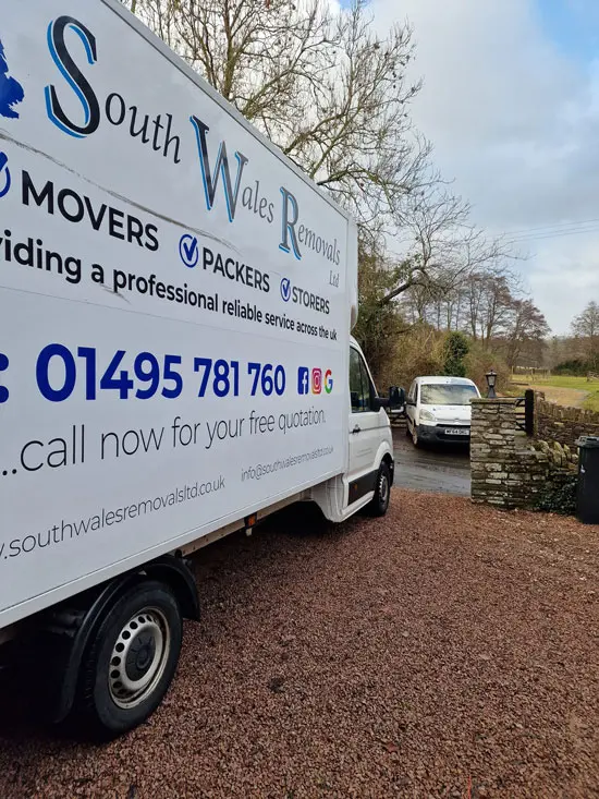 South Wales Removals vehicle
